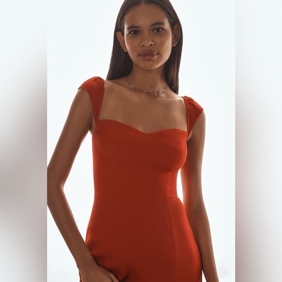 NWT RED REFORMATION BRYSON DRESS - Picture 7 of 8